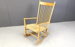 Online Pamono J16 Rocking Chair by Hans Wegner for FDB Mobler, 1960s