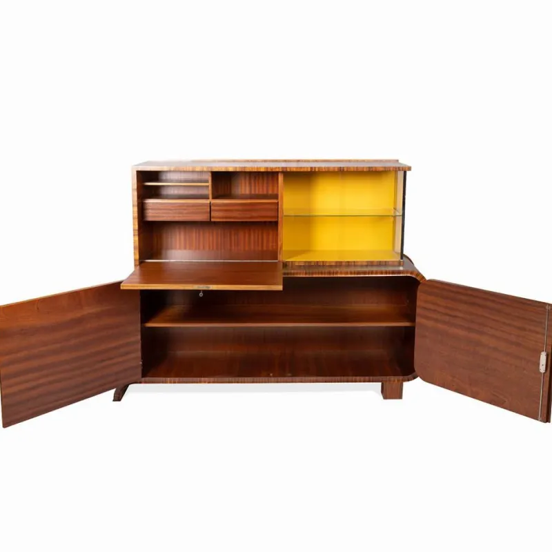Online Pamono J-105 Secretary by Jindřich Halabala, 1940s