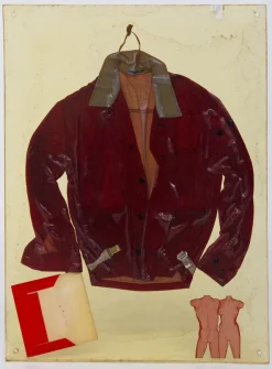 Sale Pamono Jacket Exhibition Panel by Massimo Osti for Stone Island, 1990s