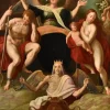 Pamono Jacob De Backer, Redemption of Adam & Eve, 1575, Oil Painting> Old Masters