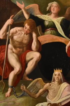 Pamono Jacob De Backer, Redemption of Adam & Eve, 1575, Oil Painting><noscript><img width=
