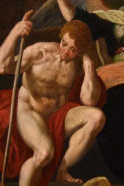 Pamono Jacob De Backer, Redemption of Adam & Eve, 1575, Oil Painting><noscript><img width=