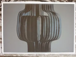 Pamono Jagoda Buić, Untitled, Felt Fibers on Cardboard, Framed, Set of 2><noscript><img width=