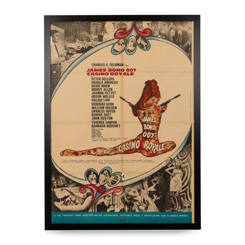 Pamono James Bond 007 Casino Royale Poster, 1967> Posters