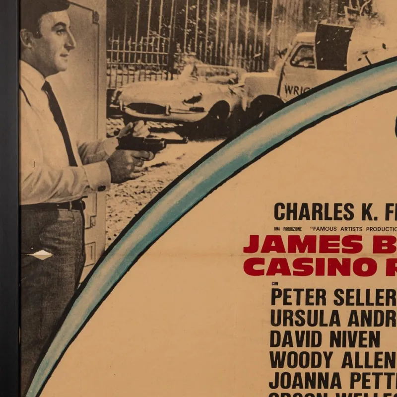 Pamono James Bond 007 Casino Royale Poster, 1967> Posters