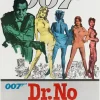 Pamono James Bond Dr. No Original Vintage Movie Poster, Yugoslavian, 1962> Posters