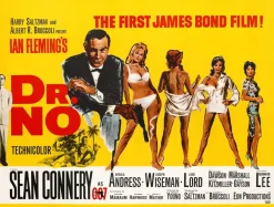 Pamono James Bond Dr. No Quad Movie Poster, United Kingdom, 1962> Posters|Wall Decor