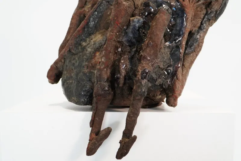New Pamono Jan Heylen, Brutalist Sculpture, Belgium, 1960s, Ceramic
