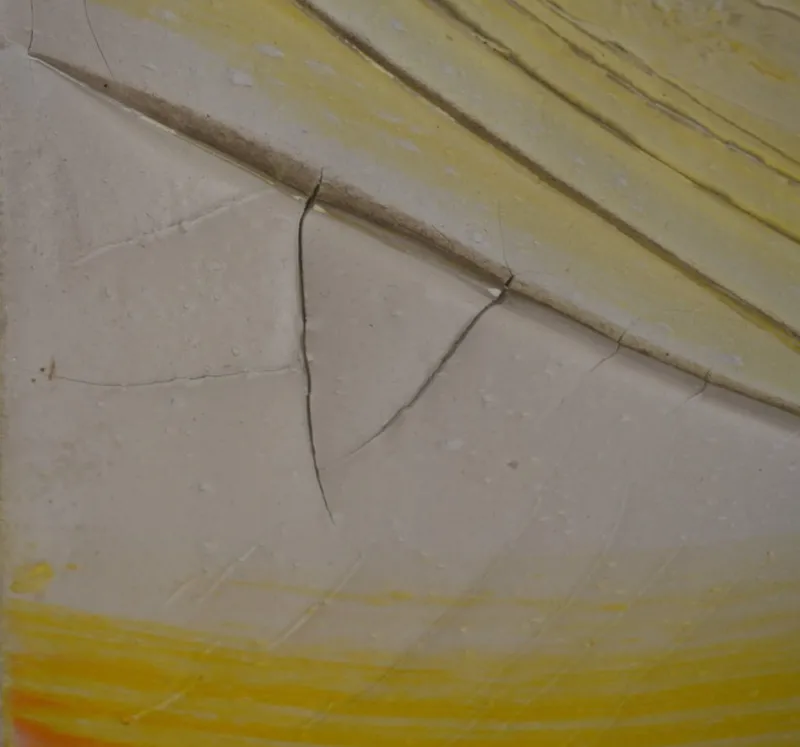 Clearance Pamono Jan Meyer, Black and White Abstraction, 1985, Oil on Canvas