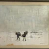 Online Pamono Janceska, Winter Landscape, 20th Century, Tempera Painting on Paper