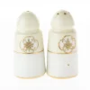 Pamono Japanese Art Deco Gilt Ceramic Shakers from Noritake, Set of 2> Salt & Pepper Shakers
