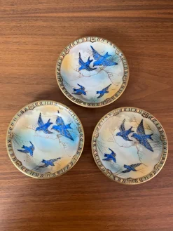 Discount Pamono Japanese Bowls, 1890s, Set of 3