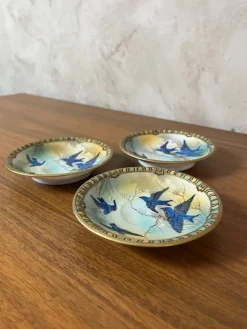 Discount Pamono Japanese Bowls, 1890s, Set of 3