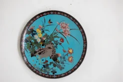 Pamono Japanese Bronze and Cloisonné Dish> Serving Dishes