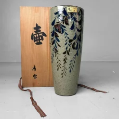 Sale Pamono Japanese Ceramic Ikebana Vase by Craft Fuji, 1980s