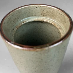 Sale Pamono Japanese Ceramic Ikebana Vase by Craft Fuji, 1980s