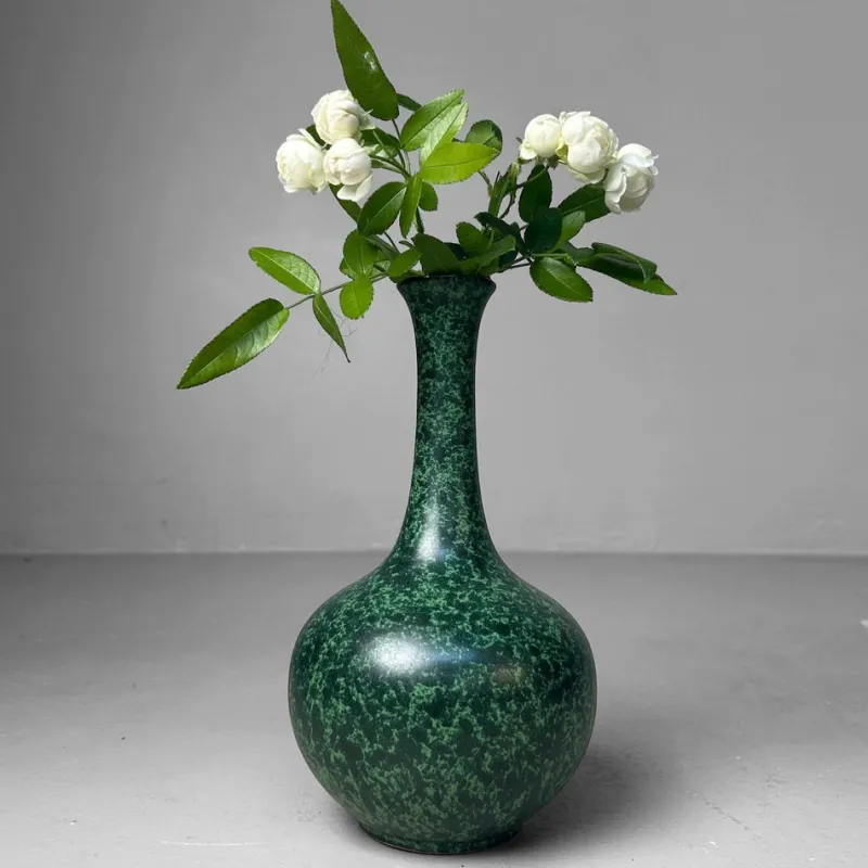 Online Pamono Japanese Ceramic Ikebana Vase by Yōzan, 1980s
