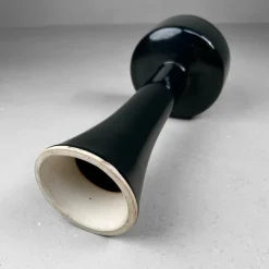 Best Pamono Japanese Ceramic Ikebana Vase on Tall Foot, 1960s