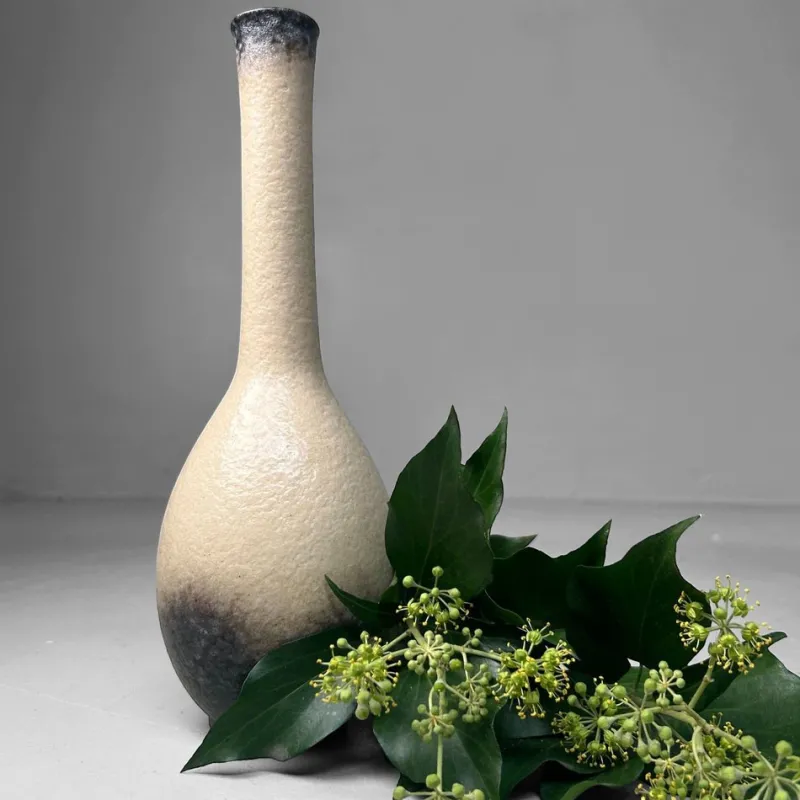 Online Pamono japanese Ceramic Vase by Shiun, 1980s
