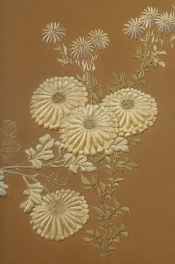 Pamono Japanese Chrysanthemum Screen, 1890><noscript><img width=