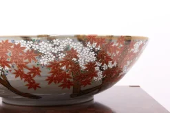 Pamono Japanese Hand-Painted Ceramic Bowl><noscript><img width=