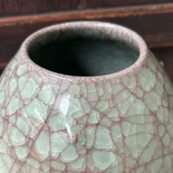 Pamono Japanese Ikebana Vase from Tachikichi Ryokusui, 1970s><noscript><img width=