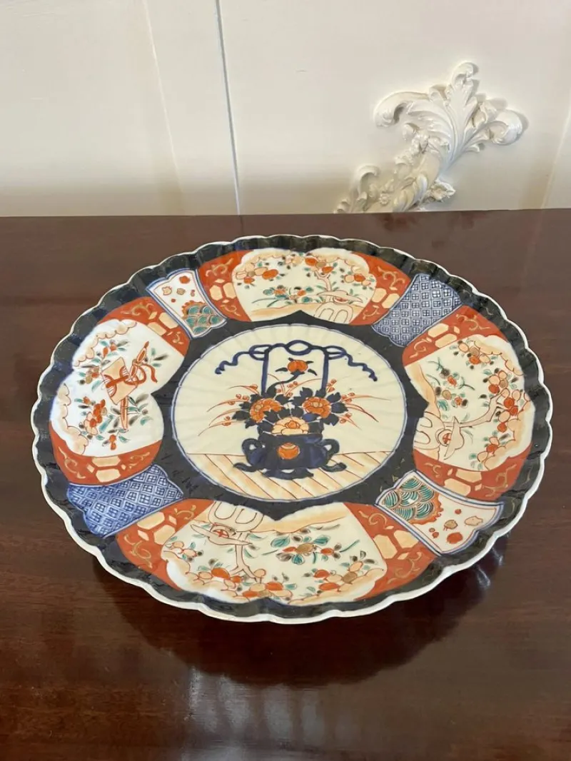 Pamono Japanese Imari Plate, 1900s> Dinner Plates & Bowls