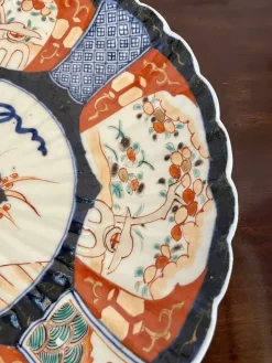Pamono Japanese Imari Plate, 1900s><noscript><img width=