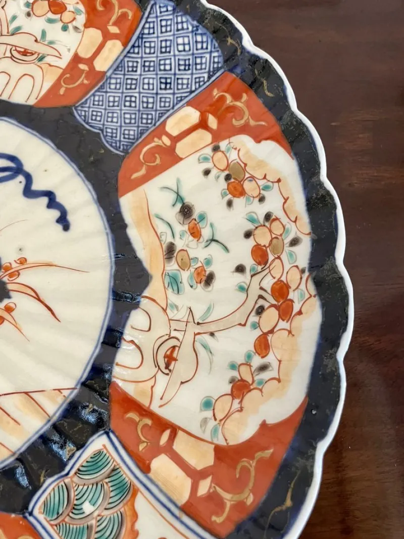 Pamono Japanese Imari Plate, 1900s> Dinner Plates & Bowls