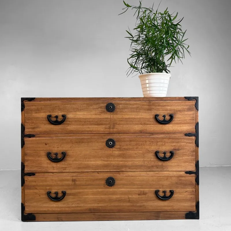 Pamono Japanese Kimono Tansu Chest, 1900s> Cabinets & Wardrobes