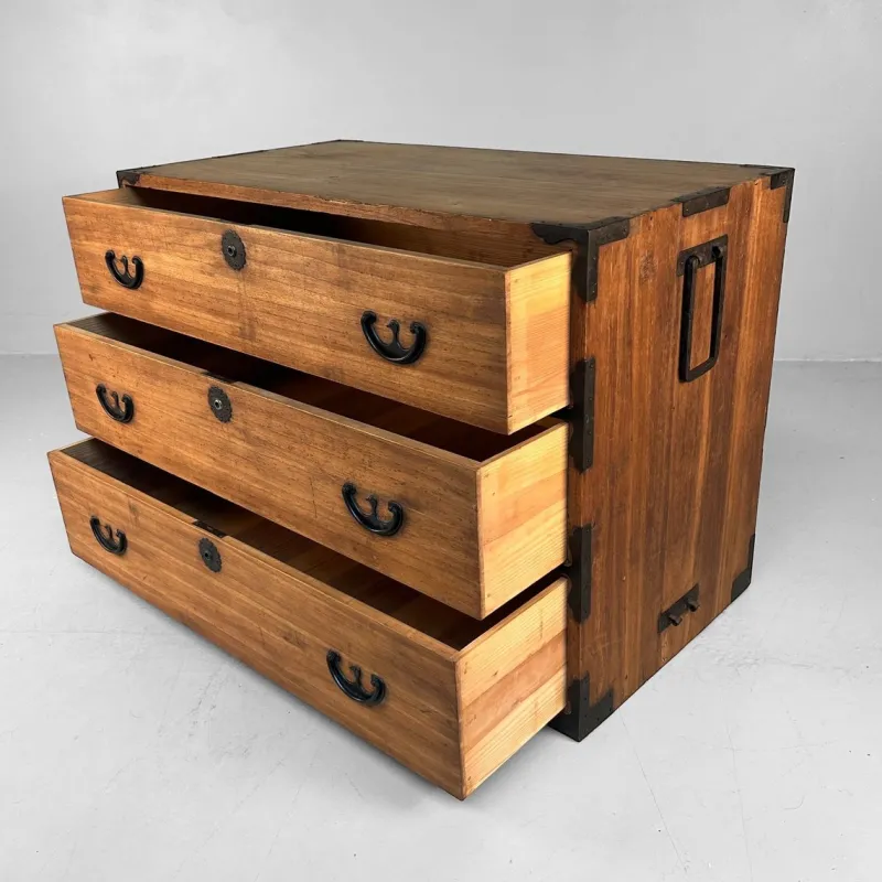 Pamono Japanese Kimono Tansu Chest, 1900s> Cabinets & Wardrobes