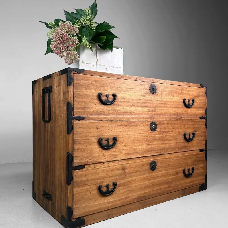 Pamono Japanese Kimono Tansu Chest, 1900s> Cabinets & Wardrobes