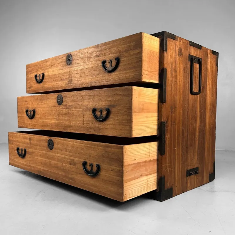 Pamono Japanese Kimono Tansu Chest, 1900s> Cabinets & Wardrobes