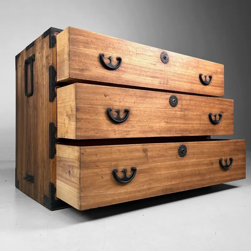 Pamono Japanese Kimono Tansu Chest, 1900s> Cabinets & Wardrobes