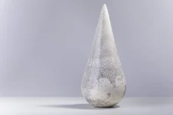 Pamono Japanese Modern Raku White Ceramic Essenza Sculpture Raku><noscript><img width=