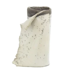 Pamono Japanese Modern White Ceramic Vase><noscript><img width=