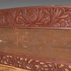 Pamono Japanese Photographic Prop Screen & Silk Cotton Room Divider, 1890s><noscript><img width=