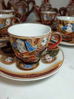 Outlet Pamono Japanese Porcelain Set, 1980s, Set of 22