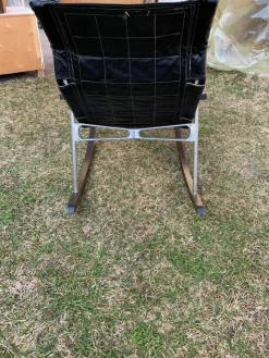 Pamono Japanese Rocking Chair by Takeshi Nii, 1950s><noscript><img width=