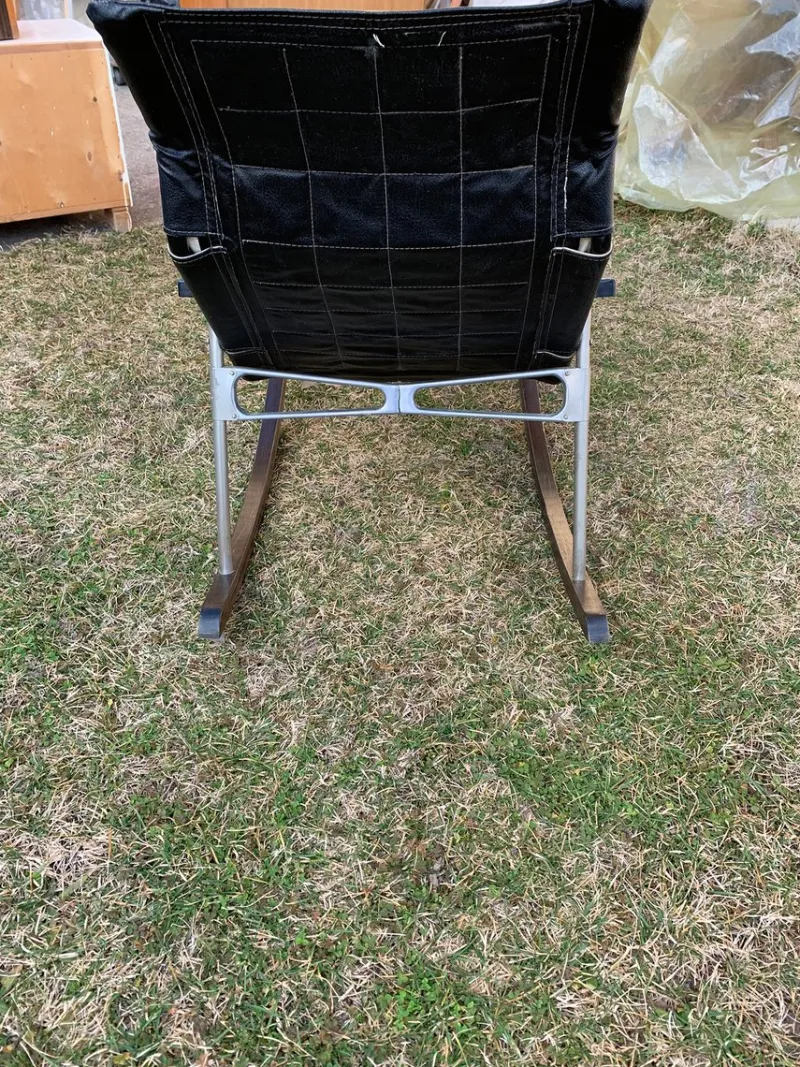 Pamono Japanese Rocking Chair by Takeshi Nii, 1950s> Rocking Chairs