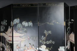 Online Pamono Japanese Room Divider in Black Lacquer