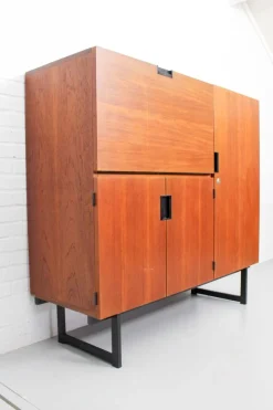 Discount Pamono Japanese Series CU01 Highboard by Cees Braakman for Pastoe, 1960s