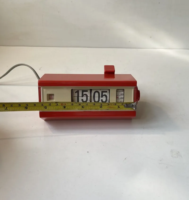 New Pamono Japanese Space Age Flip Alarm Clock by Copal, 1970s