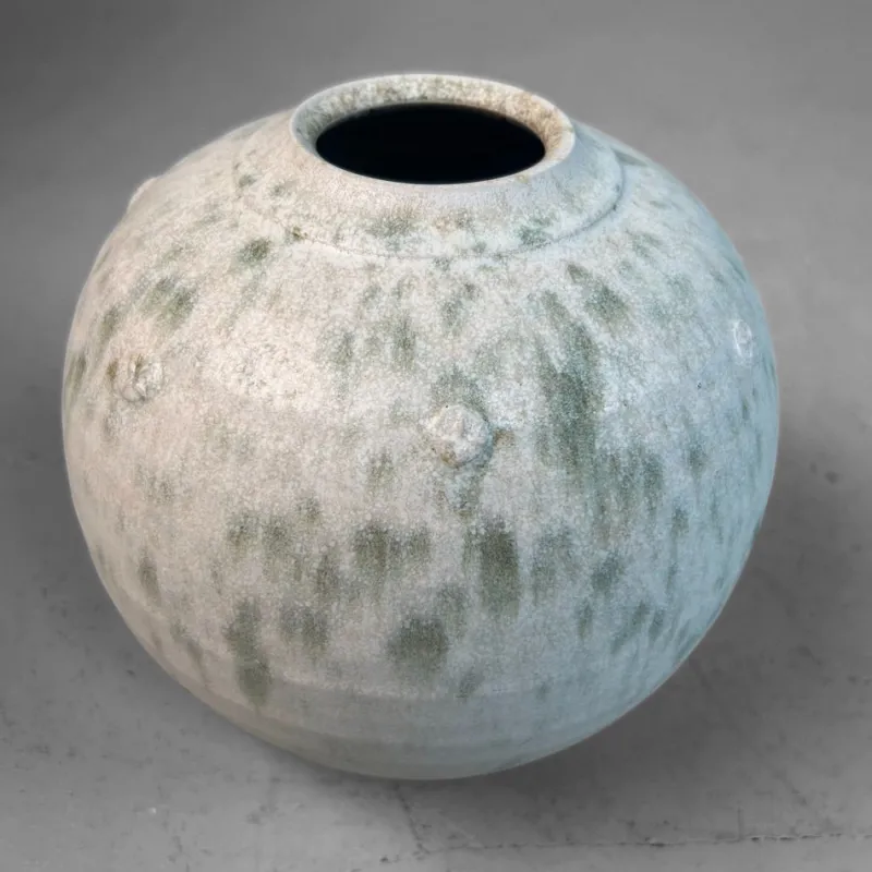 Sale Pamono Japanese Studio Pottery Vase, 1970s