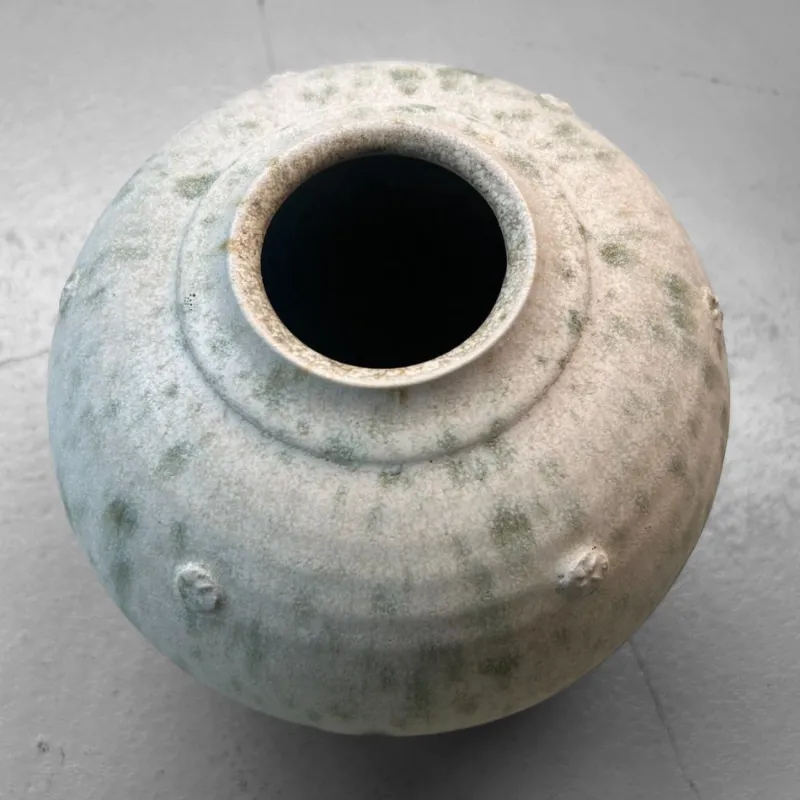 Sale Pamono Japanese Studio Pottery Vase, 1970s