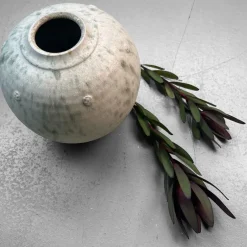 Sale Pamono Japanese Studio Pottery Vase, 1970s