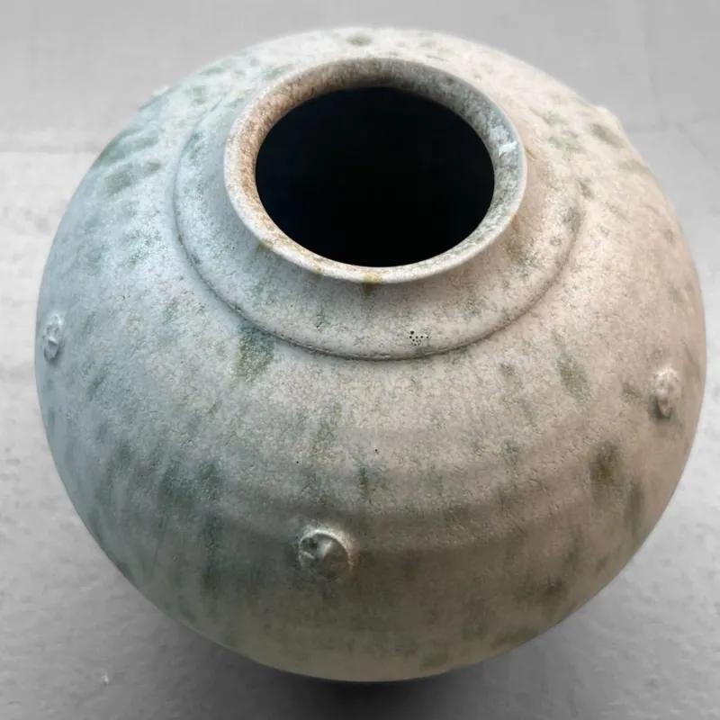 Sale Pamono Japanese Studio Pottery Vase, 1970s