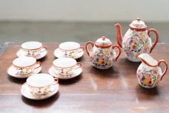 Pamono Japanese Tea Service, 1970s, Set of 13> Coffee & Tea Service