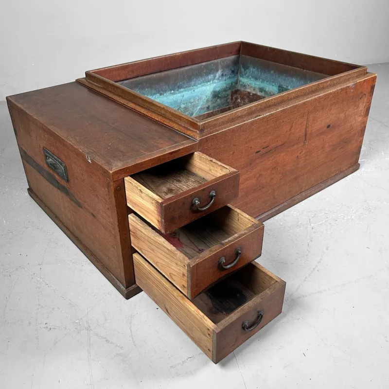 Clearance Pamono Japanese Traditional Planter, 1890s