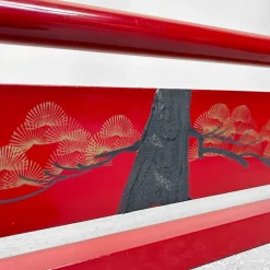 Hot Pamono Japanese Wooden Kimono Hanger, 1920s